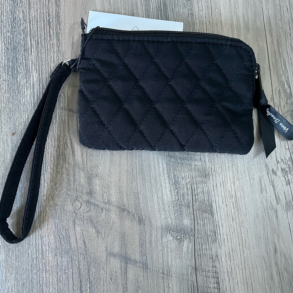Vera Bradley Black Zip ID Case - NWT - Picture 3 of 5